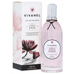 Vivian Gray Vivanel Lotus & Rose luxusní toaletní voda s esenciálními oleji pro ženy 100 ml
