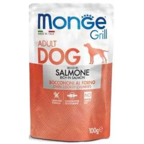 Monge Dog Grill lososová kapsička 100 g