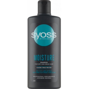 Syoss Moisture šampon pro suché a oslabené vlasy 440 ml