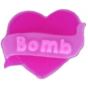 Bomb Cosmetics Srdce - Hearts Desire 3D Přírodní glycerinové mýdlo 90 g