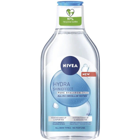 Nivea Hydra Skin Effect micelární voda s kyselinou hyaluronovou 400 ml