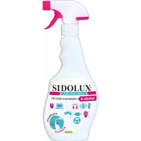Sidolux Professional hygienická čistota pro domy a auta rozprašovač 500 ml
