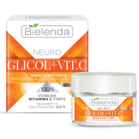 Bielenda Neuro Glycol + Vitamin C hydratační pleťový krém denní 50 ml