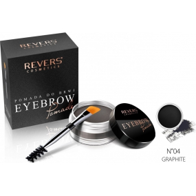 Revers Eye Brow Pomade pomáda na obočí s arganovým olejem 04 Graphite 3 g