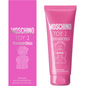 Moschino Toy 2 Bubble Gum sprchový gel a pěna do koupele pro ženy 200 ml