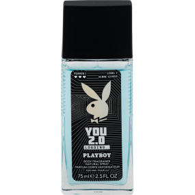 Playboy You 2.0 Loading parfémovaný deodorant sklo pro muže 75 ml