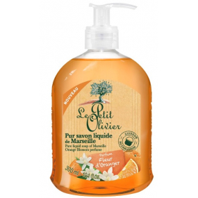 Le Petit Olivier Pomerančový květ tekuté mýdlo dávkovač 300 ml