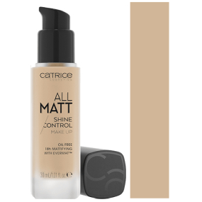 Catrice All Matt Shine Control make-up 020 Neutral Nude Beige 30 ml