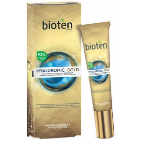 Bioten Hyaluronic Gold vyplňující oční krém pro zralou pleť 15 ml