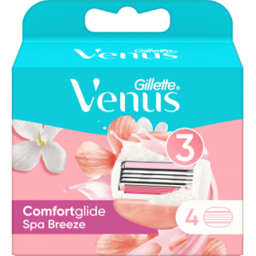 Gillete Venus ComfortGlide Spa Breeze náhradní hlavice 4 kusy pro ženy