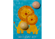 Bomb Cosmetics Birthday Boy Lion Šumivé přání s balistikem 2 x 15 g