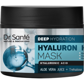 Dr. Santé Hyaluron Hair Deep Hydration maska pro suché, matné a lámavé vlasy 300 ml