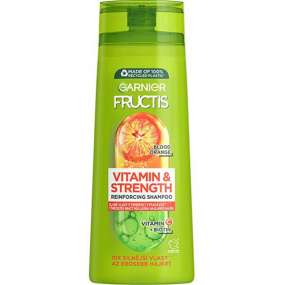 Garnier Fructis Vitamin & Strength šampon pro slabé vlasy s tendencí vypadávat 250 ml