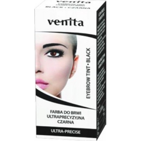 Venita Eyebrow Tint Henna barva na obočí Černá 15 g