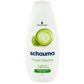 Schauma Fresh Matcha šampon pro mastné kořínky a suché konečky vlasů 400 ml