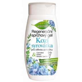 Bione Cosmetics Kozí syrovátka regenerační sprchový gel pro citlivou pokožku 260 ml