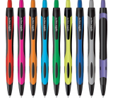 Spoko Active kuličkové pero, modrá náplň, 0,5 mm 1 kus různé barvy