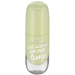 Essence Nail Colour Gel gelový lak na nehty 49 Save Water, Drink Lime 8 ml