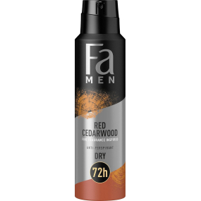 Fa Men Red Cedarwood Fine Fragrance Inspired 72h antiperspirant deodorant sprej pro muže 150 ml