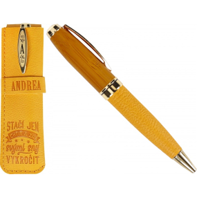 Albi Dárkové pero v pouzdře Andrea 12,5 x 3,5 x 2 cm