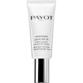 Payot Harmonie Jour SPF30 rozjasňující hydratační denní krém proti pigmentovým skvrnám pro všechny typy pleti 40 ml