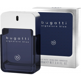 Bugatti Signature Blue toaletní voda pro muže 100 ml
