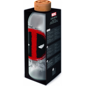 Epee Merch Marvel Deadpool láhev skleněná s licenčním motivem 1030 ml