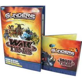 EP Line Slingers sběratelské album na žetony 24 x 36 x 3 cm