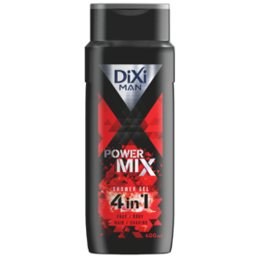 Dixi Men 4v1 Power Mix sprchový gel pro muže 400 ml