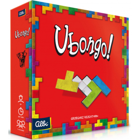 Albi Ubongo druhá edice společenská hra pro 1 - 4 hráče, doporučený věk 8+
