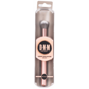 DMM kosmetický štětec na rozjasňovač se syntetickými štětinami 15,5 cm