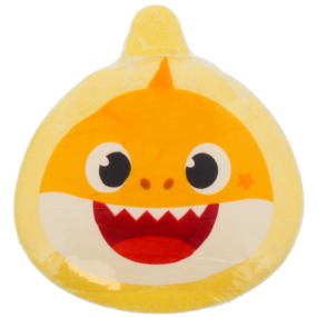 Pinkfong Baby Shark žlutá šumivá bomba do koupele 140 g