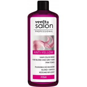 Venita Salon Professional Anti-Yellow přeliv pro světlé a šedivé vlasy Růžový 200 ml