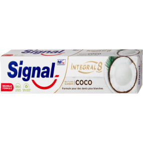 Signal Integral 8 Kokos bělicí zubní pasta 75 ml