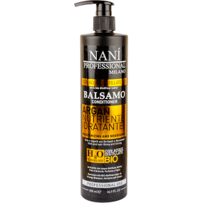 Naní Professional Milano kondicionér s arganovým olejem pro suché a poškozené vlasy 500 ml