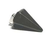 Obsidian kyvadlo přírodní kámen 2,2 cm, kámen záchrany
