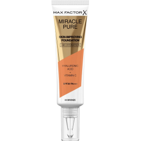 Max Factor Miracle Pure dlouhotrvající make-up 80 Bronze 30 ml