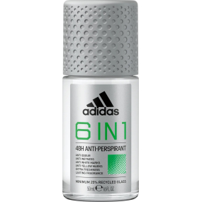 Adidas Cool & Dry 6in1 antiperspirant roll-on pro muže 50 ml
