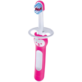 Mam Baby´s Brush zubní kartáček pro děti 6+ měsíců růžový