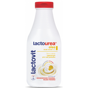Lactovit Lactourea Oleo sprchový gel s přírodními oleji pro velmi suchou pokožku 300 ml