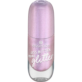Essence Nail Colour Gel gelový lak na nehty 58 Less Bitter More Glitter 8 ml