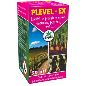 Biom Plevel - Ex herbicidní přípravek k hubení jednoletých jednoděložných a jednoletých dvouděložných plevelů 50 ml
