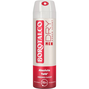 Borotalco Men Dry Amber Scent deodorant sprej pro muže 150 ml
