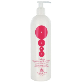 Kallos KJMN Nourishing vyživující šampon pro suché a poškozené vlasy 500 ml pumpička