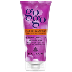 Kallos Gogo Repair regenerační kondicionér pro suché a poškozené vlasy 200 ml