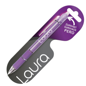 Nekupto Gumovací pero se jménem Laura