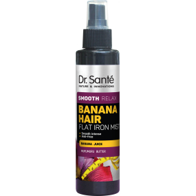 Dr. Santé Smooth Relax Banana uhlazující sprej s tepelnou ochranou na vlasy 150 ml