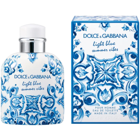Dolce & Gabbana Light Blue Summer Vibes Pour Homme toaletní voda pro muže 125 ml