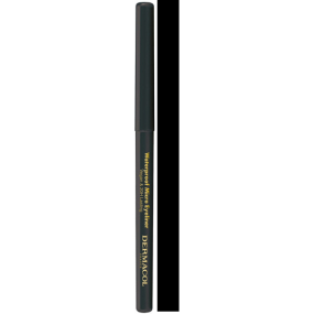 Dermacol Waterproof Micro Eyeliner voděodolná automatická tužka na oči 01 0,08 g