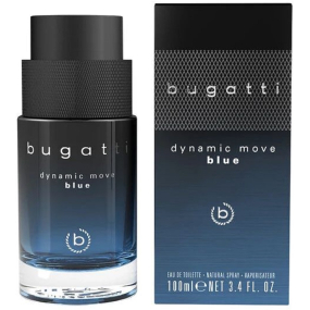 Bugatti Dynamic Move Blue toaletní voda pro muže 100 ml